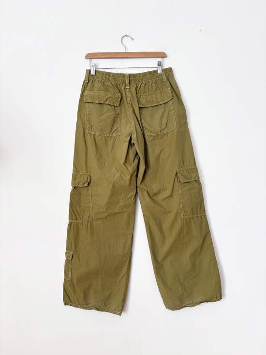 Zara mid rise wide leg cargos - Picture 6 of 7